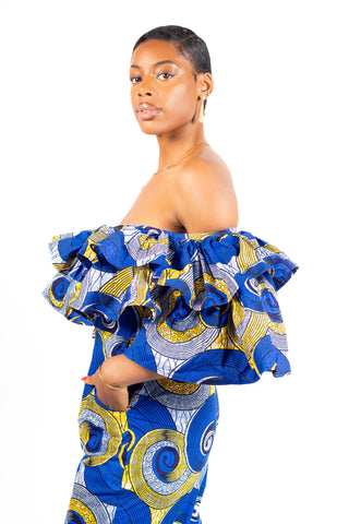 Amiri African Print Jumpsuit