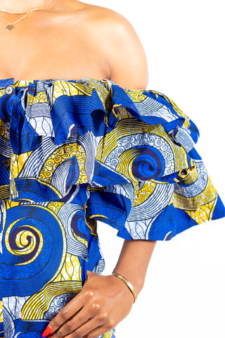 Amiri African Print Jumpsuit