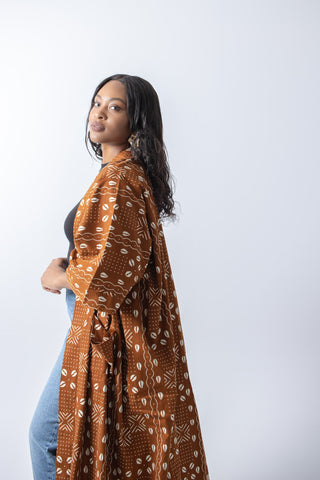Aaliyah African Print Kimono - River & Mara