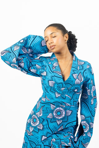 Adeola African Print Co Ord - River & Mara