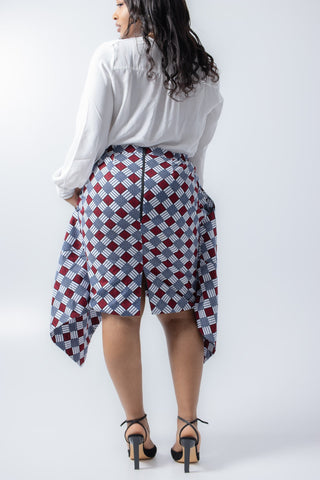 Ayomide African Print Skirt - River & Mara