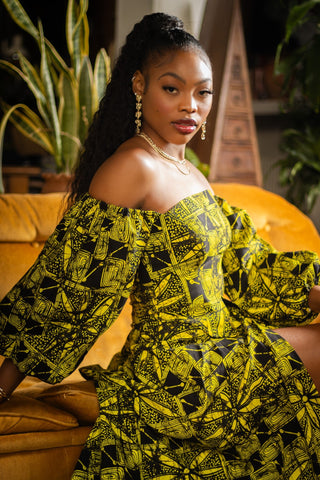 Eniola African Print Co Ord - River & Mara