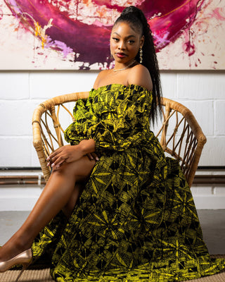 Eniola African Print Co Ord - River & Mara