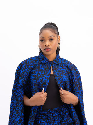 Sade African Print Kimono set - River & Mara