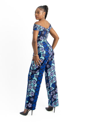 Titilayo Ankara Jumpsuit - River & Mara
