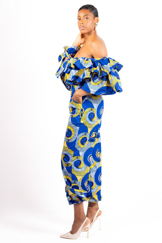 Amiri African Print Jumpsuit