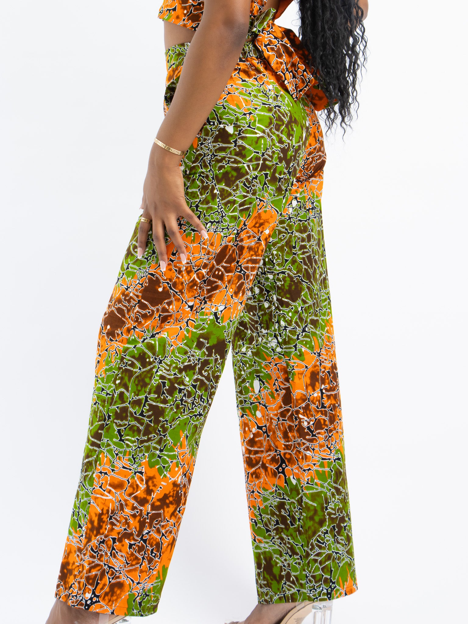 Amazon.com: BAIKUTOUAN African Kente Cloth Ethnic Art Pattern Bell Bottom  Print Yoga Pants Stretch Trousers for Women : Clothing, Shoes & Jewelry