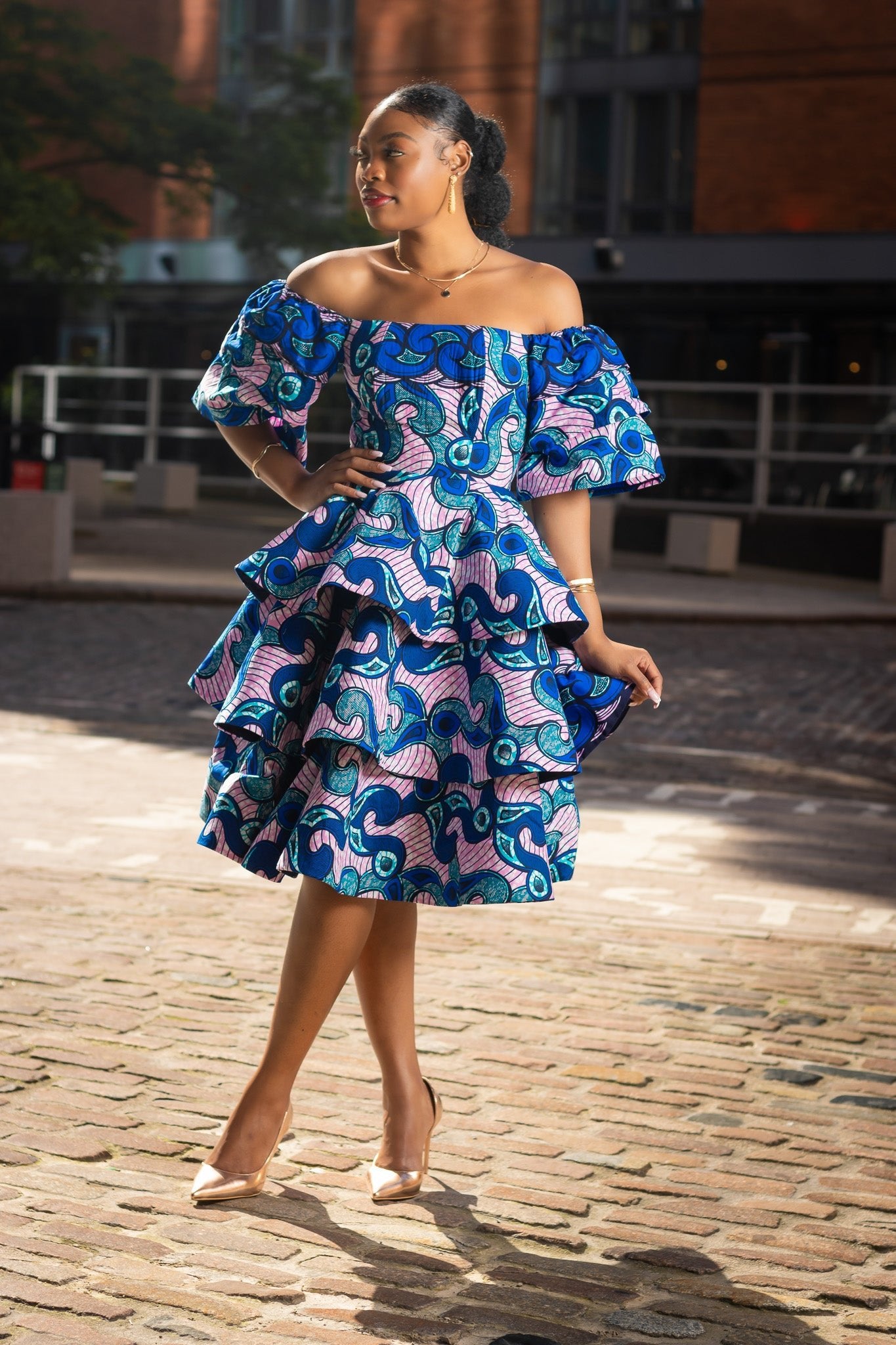 Ankara Dresses African Prints Dress Styles African Print Midi