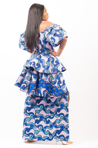 Esi African Print Co Ord - River & Mara