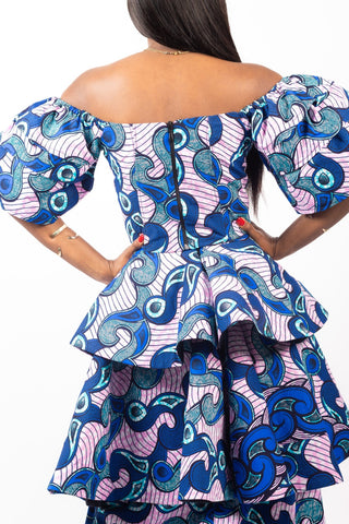 Esi African Print Co Ord - River & Mara