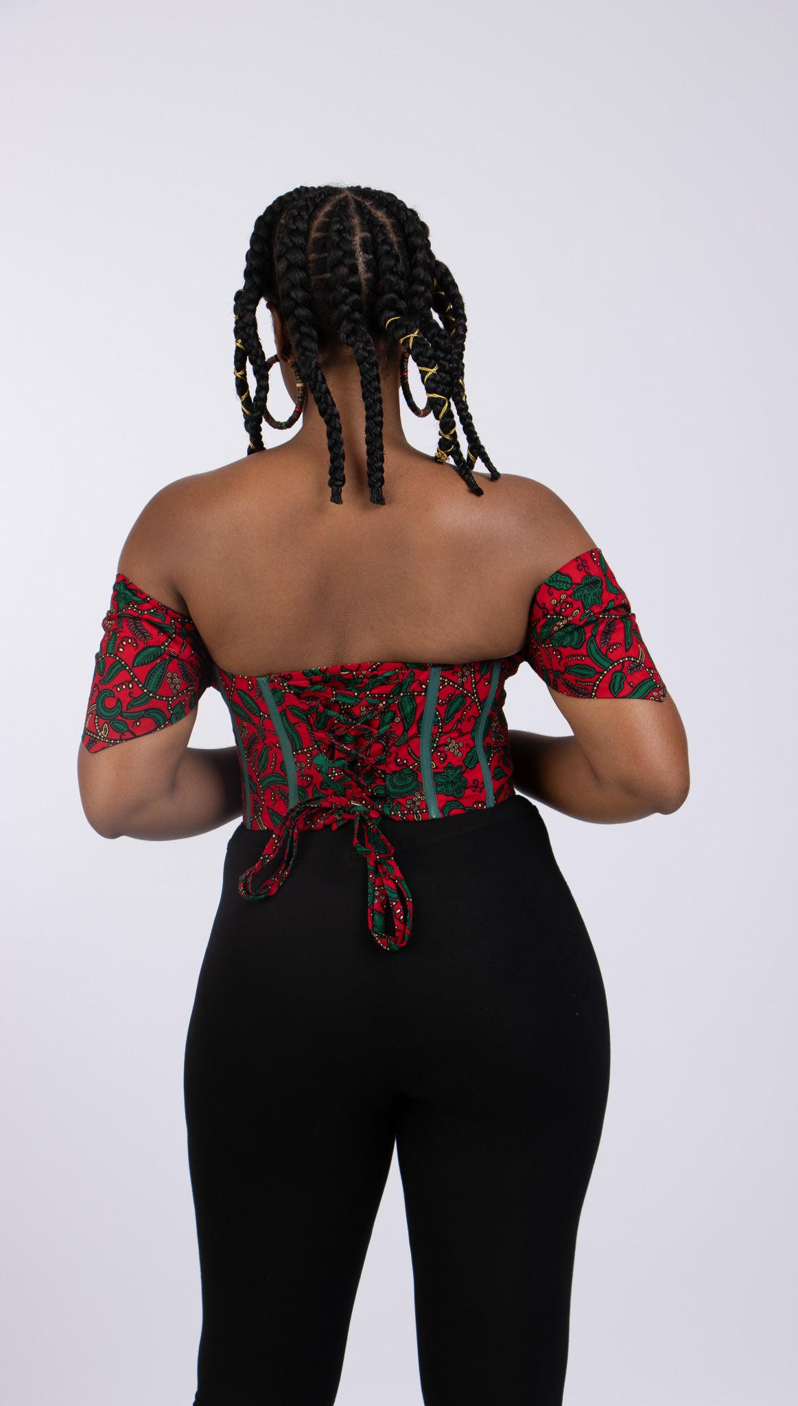 AFRICAN PRINT CORSET TOP Now Available On Order in Sizes and Prints  #africanprintcorset🔥