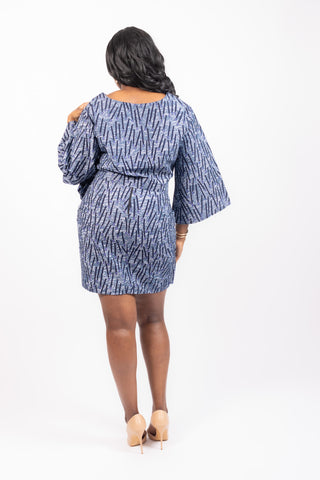 oleku inspired african print skirt and top set