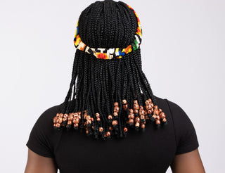 Multi - Colour Graphic African Print Headband - River & Mara