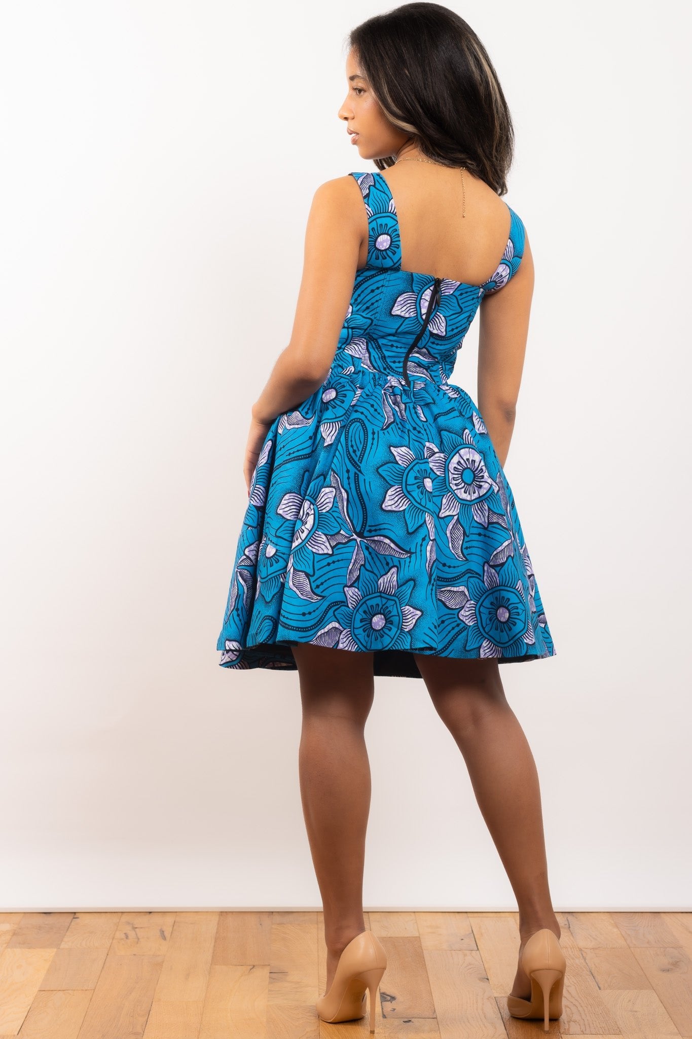Nia African Print Mini Dress | African Dresses for Ladies XL Nia African Print Mini Dress | African Dresses for Ladies XL