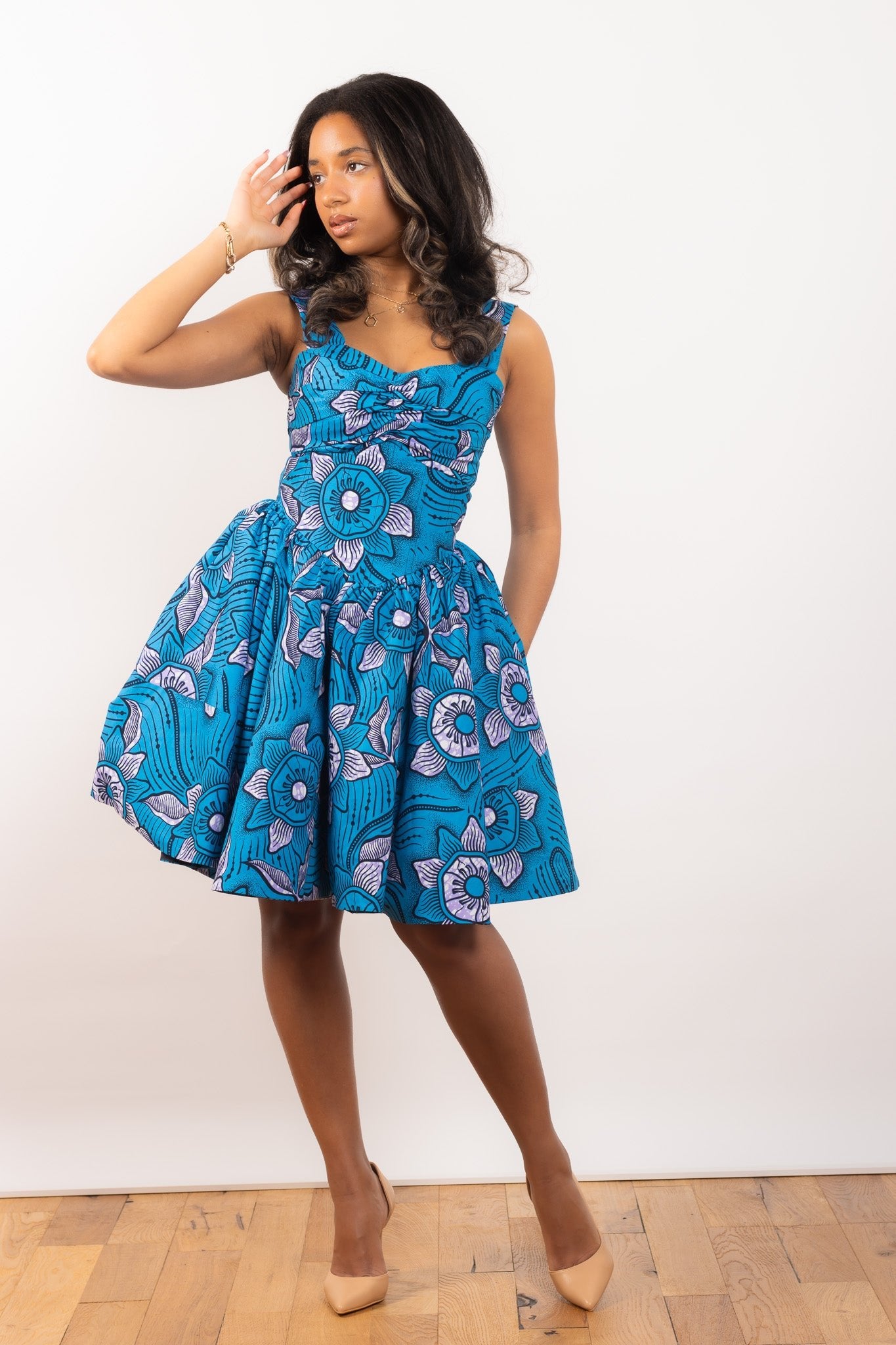 Nia African Print Mini Dress | African Dresses for Ladies XL Nia African Print Mini Dress | African Dresses for Ladies XL