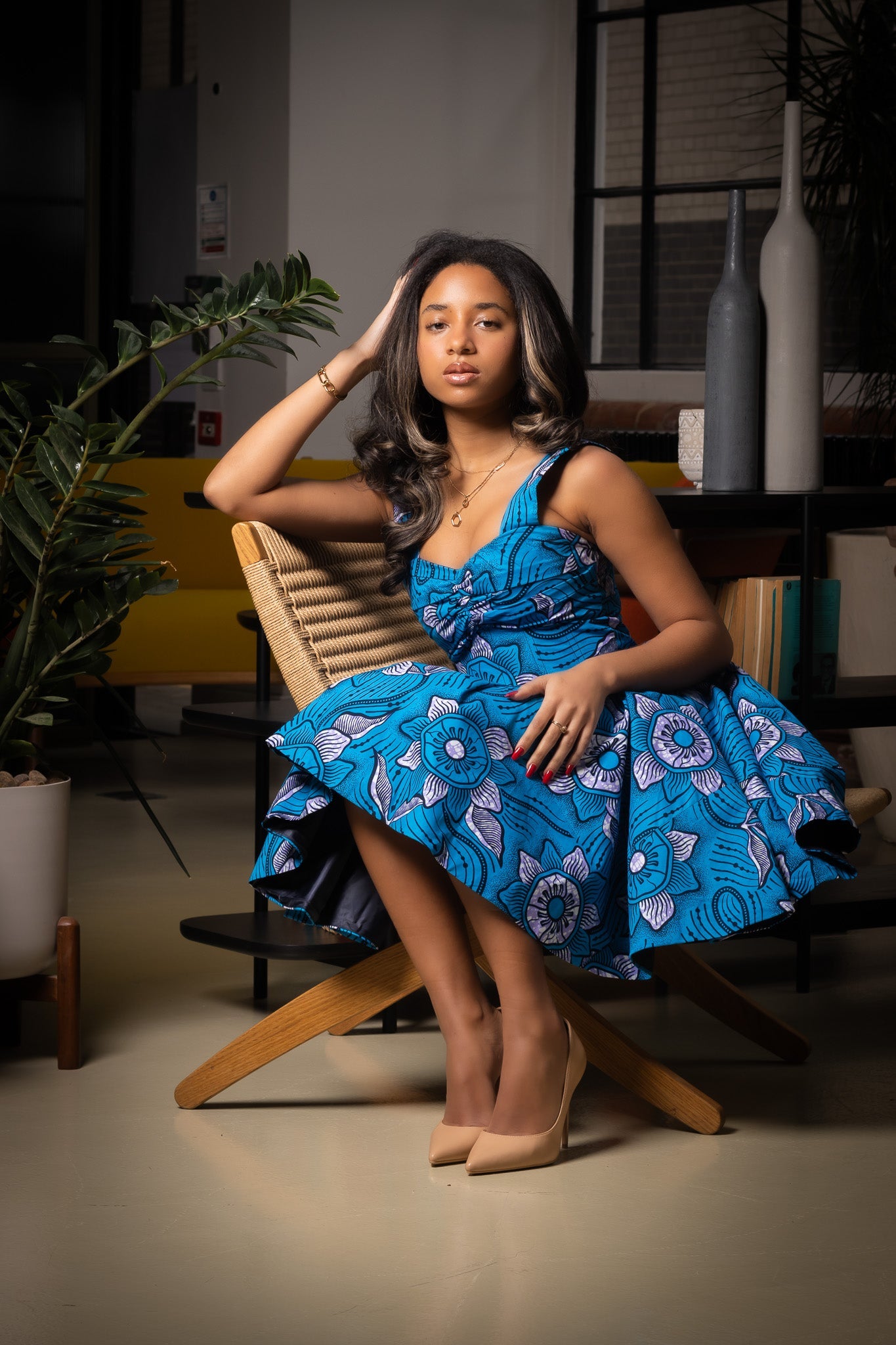 Nia African Print Mini Dress | African Dresses for Ladies XL Nia African Print Mini Dress | African Dresses for Ladies XL