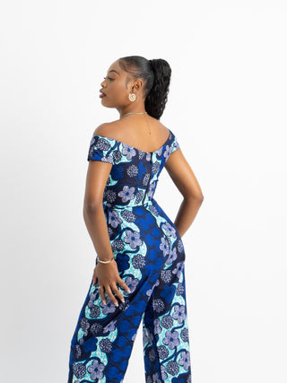 Titilayo Ankara Jumpsuit - River & Mara