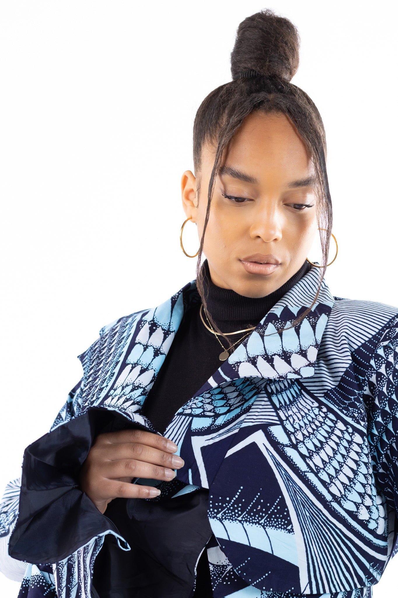 Vera African Print Coat Ankara Jacket for Ladies – River Mara